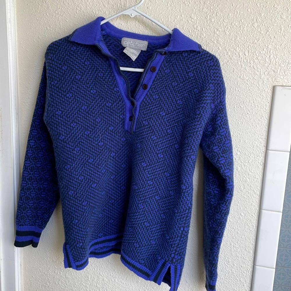 Vintage lambs wool pullover